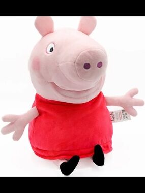 NWOT Peppa Pig Plush Hand Puppet 20"